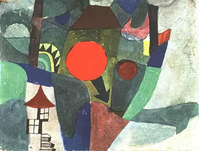 Mit der Einstellung Sonne Paul Klee